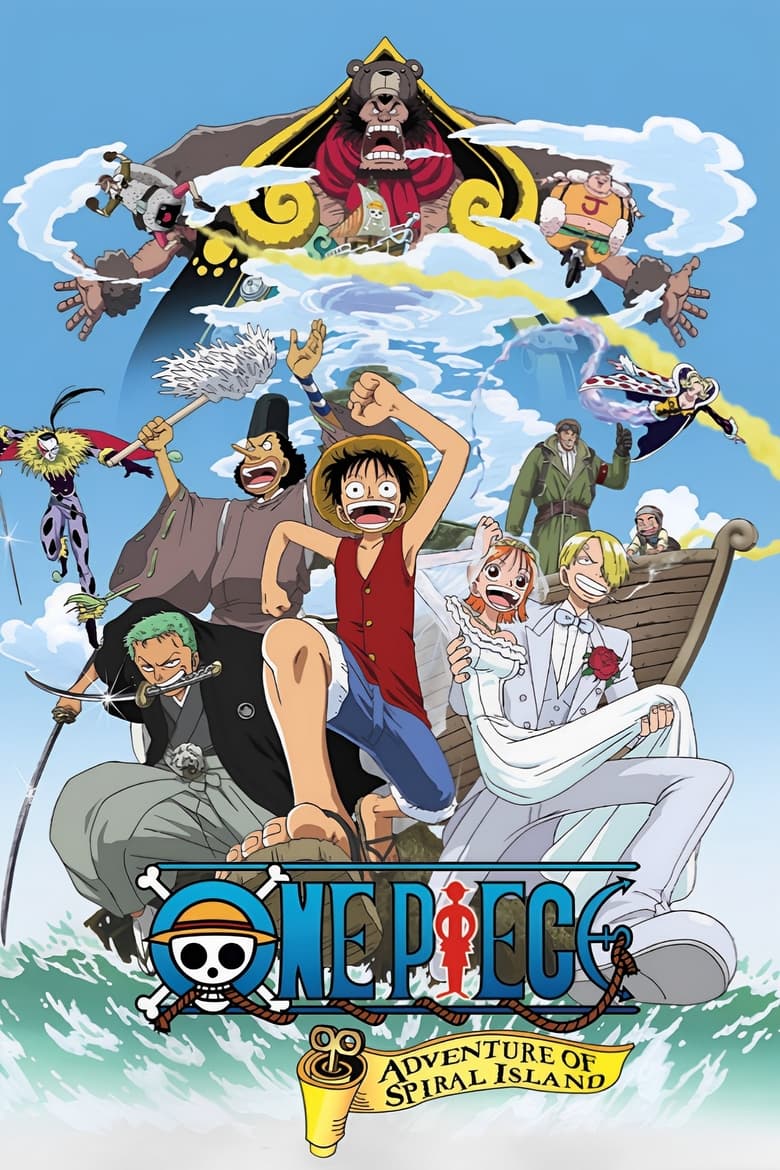 One Piece: Clockwork Island Adventure {Blu-Ray Disc} (Movie 2) Hindi Dubbed (ORG) [Dual Audio] WEB-DL 1080p 720p 480p HD [2001 Anime Series]